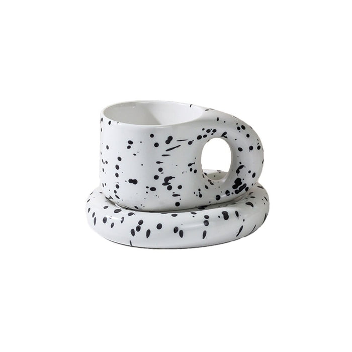 Handmade Fat Handle Mug Ceramic