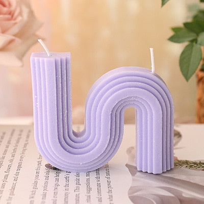 Nordic style handmade home decorative candles room decor aesthetic aromatic candles guest gift candles ins birthday candles